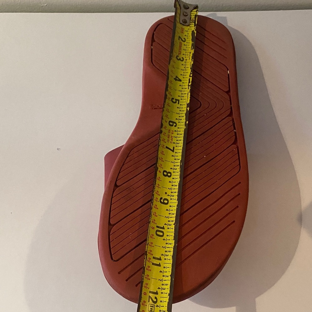 Lacoste Bold Red Sandals US 11/12 - Picture 4 of 4